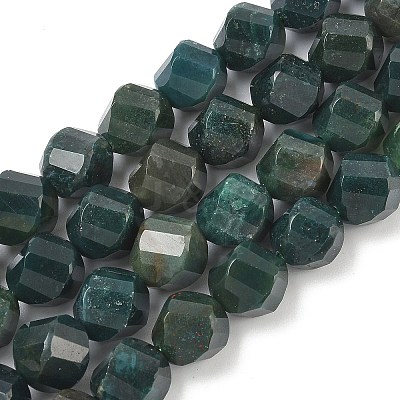 Natural Moss Agate Beads Strands G-C267-B23-1