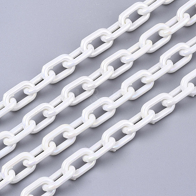 Acrylic Opaque Cable Chains LS-X-PACR-N009-002J-1