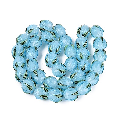 Handmade Lampwork Beads LAMP-Q039-18C-1