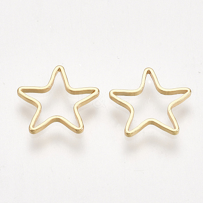 Brass Linking Rings KK-T035-98-1