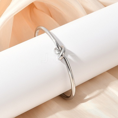 304 Stainless Steel Cuff Bangles for Women BJEW-C088-04P-1