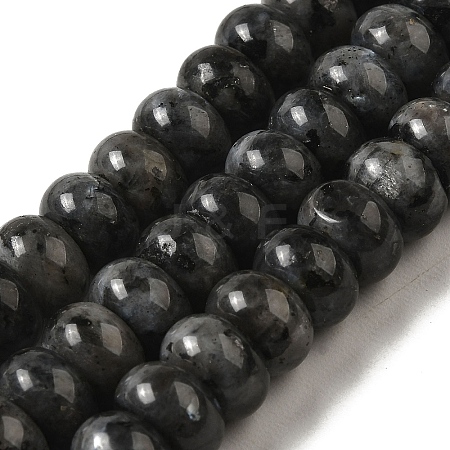 Natural Larvikite Beads Strands G-G102-C03-01-1