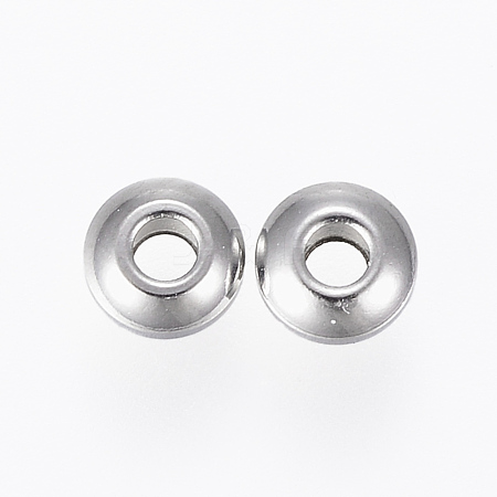 201 Stainless Steel Spacer Beads STAS-H410-12P-C-1