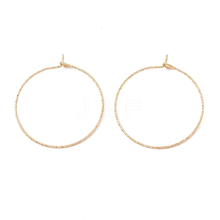 Ion Plating(IP) 316 Surgical Stainless Steel Hoop Earrings Findings STAS-D183-02G-03-1