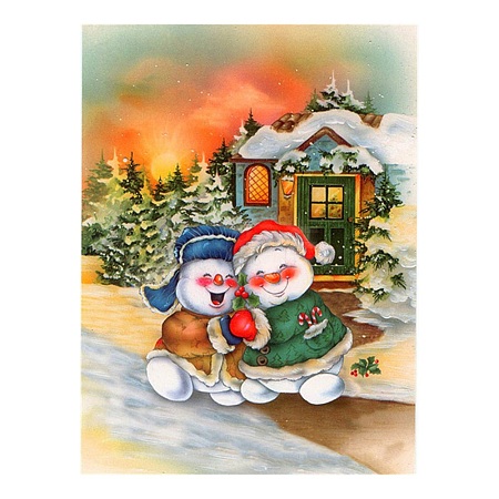 Christmas Snowman DIY Diamond Painting Kits PW-WGA4D7B-04-1