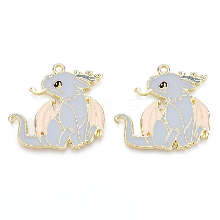 Alloy Enamel Pendants X-ENAM-A143-10KCG-04-1