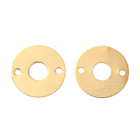 Brass Connector Charms KK-F907-02C-G-1
