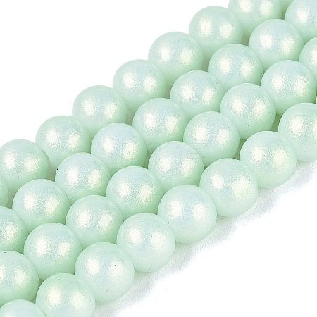 Baking Paint Glass Pearl Beads Strands DGLA-ZX001-05A-05-1