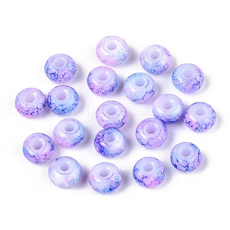 3/0 Baking Paint Glass Beads X1-GLAA-G118-02C-1