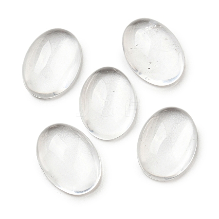 Natural Quartz Crystal Cabochons G-C115-01A-43-1