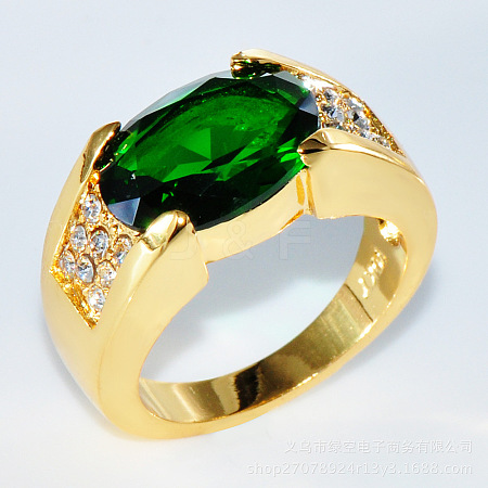 Brass with Cubic Zirconia Finger Rings FS-WG2B993-13-1