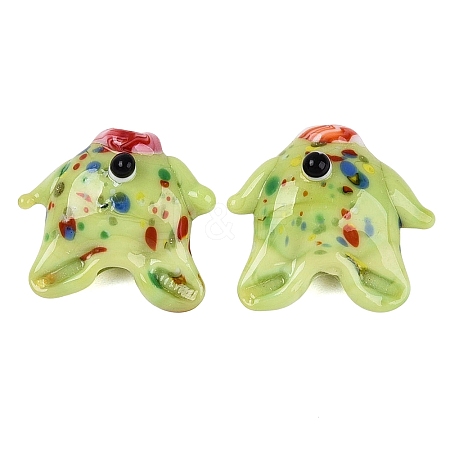 Handmade Lampwork Beads LAMP-T023-16Q-1