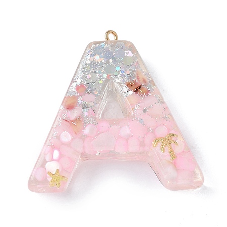 Resin Pendants RESI-B029-01P-A-1