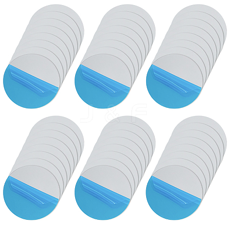 52Pcs Mobile Phone Stand Magnetic Adhesive Sheets AJEW-OC0016-50A-1