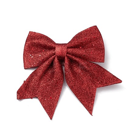 Glitter Cloth Bowknot Pendant Decoration DIY-I112-01C-1