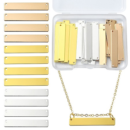 30Pcs 3 Colors Brass Pendants KK-YW0002-29-1