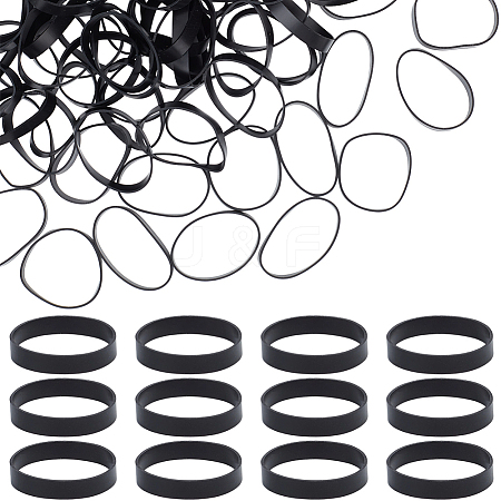 100Pcs Silicone Cable Ties FIND-SP0005-36-1