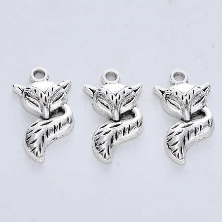 Tibetan Style Alloy Pendants X-TIBE-R316-043AS-RS-1