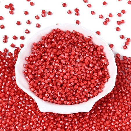 Baking Paint Pearlized Glass Seed Beads SEED-T007-21A-08-1