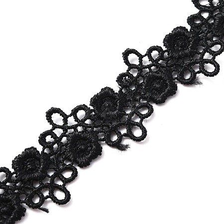 Polyester Lace Trim OCOR-WH0067-30-1