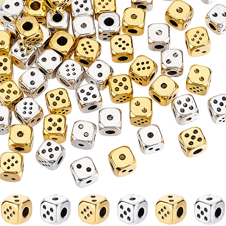 60Pcs Tibetan Style Alloy Beads TIBEB-SC0001-62B-1