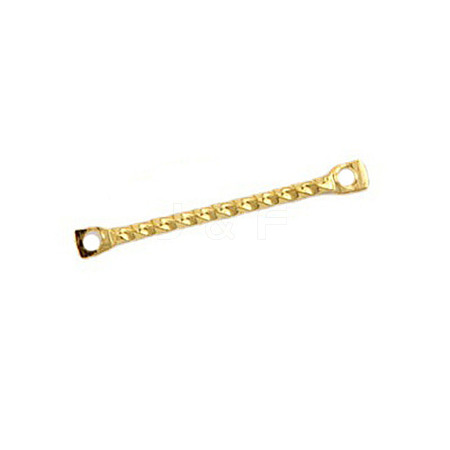 Brass Connector Charms KK-TAC0017-03C-G-1
