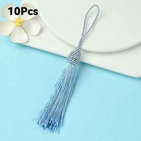 Polyester Tassel Big Pendant Decorations FIND-YW0004-59A-1