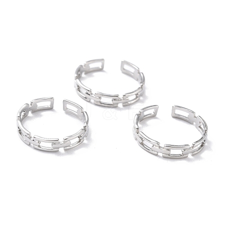 Tarnish Resistant 304 Stainless Steel Finger Rings RJEW-L102-14P-1