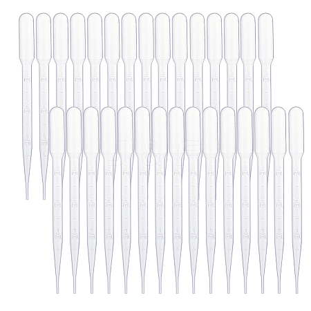 3ML Disposable Plastic Dropper LS-TOOL-WH0022-01-1