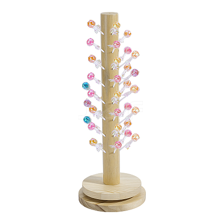 Wood Floor-to-ceiling Lollipop Stands ODIS-WH0099-219-1