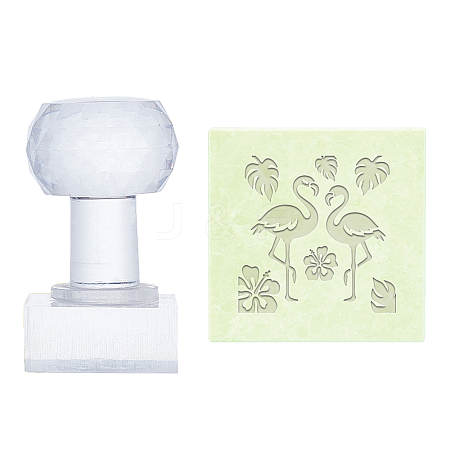 Plastic Stamps DIY-WH0350-079-1