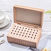 Wooden Leather Stamp Tools OBOX-WH0001-01-5