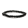 Fashionable Faceted Rondelle Glass Beads Stretch Bracelets for Women Girls Gift TQ6391-10-1