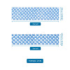 2 Rolls 2 Sizes Polyester Elastic Ribbon EW-TA0001-02J-7