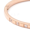 Clear Cubic Zirconia Bangle STAS-P303-02-3