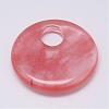 Natural Gemstone Pendants G-G647-44-2