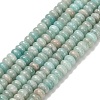 Natural Amazonite Beads Strands X-G-L635-A35-4x2mm-3