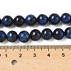 Grade B Natural Tiger Eye Beads Strands X-G-F591-18-8mm-01-5