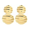Ion Plating(IP) 304 Stainless Steel Stud Earrings for Women EJEW-A108-12G-1