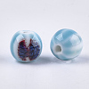 Handmade Porcelain Beads PORC-S498-24I-2