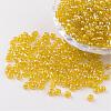 Round Glass Seed Beads X-SEED-A006-4mm-110-1