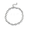 304 Stainless Steel Link Bracelets BJEW-B169-02P-5