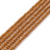 Transparent Glass Beads Strands GLAA-C019-01A-21-1