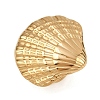 Adjustable 304 Stainless Steel Cuff Rings for Women RJEW-B135-05G-2