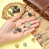 3Pcs 3 Colors Brass Cubic Zirconia Beads KK-YW0004-25-5