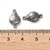 304 Stainless Steel Connector Charms STAS-R164-04P-02-3