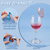 24Pcs Acrylic Wine Glass Charms AJEW-FG0003-46A-4