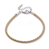 Polyester Cord Braided Bracelet Makings MAK-Z003-01P-27-1