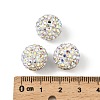Pave Disco Ball Beads X-RB-Q195-14mm-AB-2