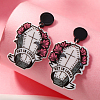 Creative Cartoon Acrylic Stud Earrings GY5082-5-1